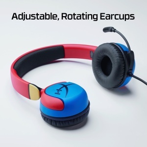 Casti gaming HyperX Cloud Mini Wired pentru copii audio sigur sub 85 dB microfon pliabil - Img 7