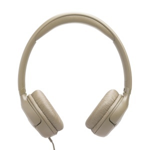 Casti JBL Tune 530 Wired On-Ear Microfon Pure Bass Beige - Img 3