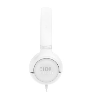 Casti JBL Tune 530C On-Ear cu microfon JBL Pure Bass pliabile cablu USB-C Alb - Img 2