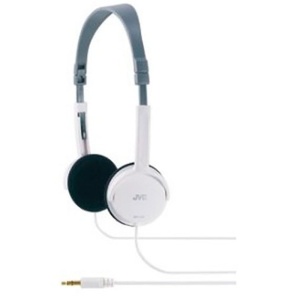 Casti usoare JVC HA-L50W design pliabil alb