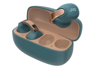 Casti wireless JVC HA-NP1T-A design elegant Bluetooth 53 24h autonomie Turcoaz - Img 3