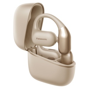 Casti wireless Panasonic RB-F10DE-C Open-Ear Bluetooth 54 ENC IPX4 Beige