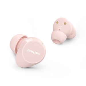 Casti wireless Philips TAT1209PK Bluetooth In Ear sunet natural bass dinamic roz - Img 10
