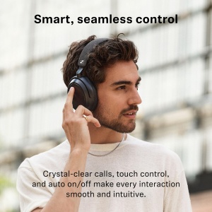 Casti wireless Sennheiser Momentum 4 Over-Ear Noise Cancelling Bluetooth Negru - Img 8