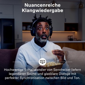 Casti wireless Sennheiser RS 255 cu Bluetooth sunet surround si autonomie 50 ore - Img 2
