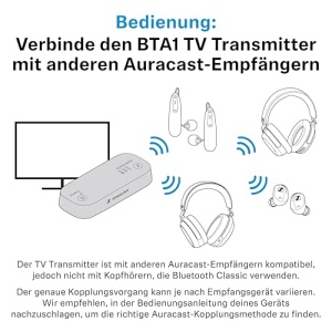 Casti wireless Sennheiser RS 255 cu Bluetooth sunet surround si autonomie 50 ore - Img 13