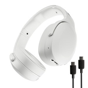 Casti wireless Skullcandy Crusher Evo Over-Ear cu bass senzorial 40 ore autonomie Bone