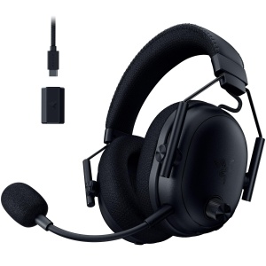 Castile audio Razer BlackShark V3 Pro, wireless, cu microfon detasabil, negru