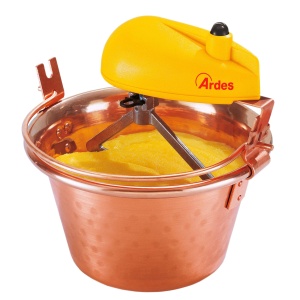 Castron cu mixer electric Ardes AR24AM80, 28 cm, capacitate 2 L, cupru