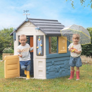 Casuta de joaca pentru copii Smoby 4 Sezoane, 103x122x143 cm, pentru exterior - Img 4