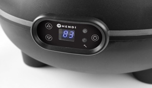 Cazan de supa HENDI 8L, 450W, digital, inox, negru - Img 2