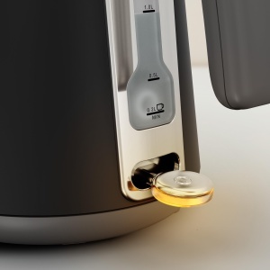 Ceainic Tefal Collection, Negru/Metalic mat, KI6668E0 - Img 6
