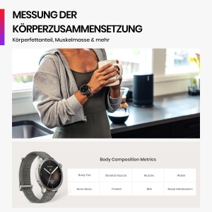 Ceas inteligent Amazfit Balance, 46 mm, NFC, 14 zile autonomie, GPS - Img 4