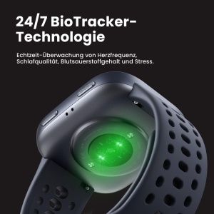 Ceas inteligent Amazfit Bip 6, 46mm, AMOLED 1.97, GPS, 14 zile autonomie, Negru - Img 4