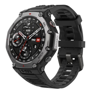 Ceas inteligent Amazfit T-Rex 3, Display AMOLED 48mm, GPS Dual Band, 27 zile autonomie