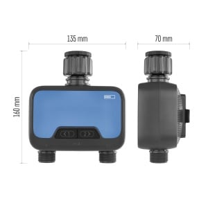 Ceas inteligent EMOS PW56202 cu control prin aplicatie, 2 iesiri, alimentare cu baterii - Img 9
