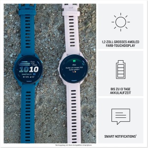 Ceas inteligent Garmin Forerunner 70, 43mm, AMOLED, 13 zile autonomie - Img 3