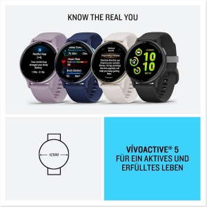 Ceas inteligent Garmin Vivoactive 5, 42mm, AMOLED, 11 zile autonomie - Img 7