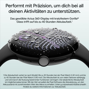 Ceas inteligent Google Pixel Watch 5, 45 mm, Negru, Wi-Fi - Img 5