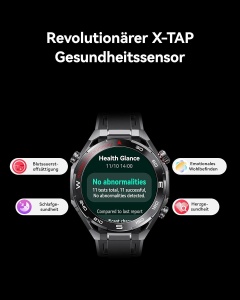 Ceas inteligent HUAWEI Watch Ultimate 2, GPS, 20 ATM, eSIM, Negru - Img 5