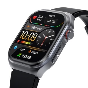 Ceas inteligent Knauermann PRO 3 Fan Edition, gri, cu EKG, SOS si Bluetooth - Img 7