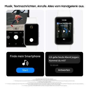 Ceas inteligent Samsung Galaxy Fit3, Silver, 1.6 AMOLED, 13 zile autonomie - Img 6