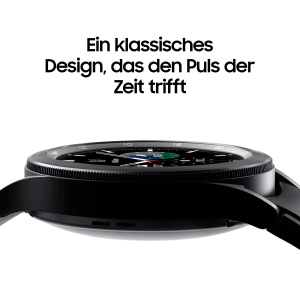Ceas inteligent Samsung Galaxy Watch4 Classic, Bluetooth, 46 mm, Negru - Img 5
