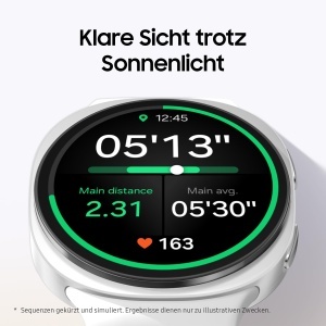 Ceas inteligent Samsung Galaxy Watch8, 40 mm, Bluetooth, Argintiu, 3 ani garantie - Img 3