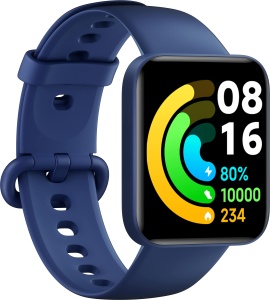 Ceas inteligent Xiaomi Poco Watch, 1.6 inch AMOLED, GPS, rezistent la apa, albastru - Img 5