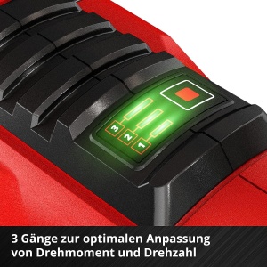 Cheie de impact cu acumulator profesionala Einhell IMPAXXO 18/400 Power X-Change (Li-Ion, 18 V, 400 Nm, cutie de viteze cu 3 trepte, motor fara perii, livrare fara baterie si incarcator) - Img 8