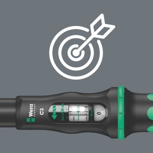 Cheie dinamometrica Wera Click-Torque C 3, 40-200 Nm, 12, negru-verde - Img 6