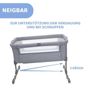 Chicco Next2Me Essential Newborn Co-Sleeper durabil compatibil cu diferite paturi reglabil pe inaltime inclinabil circulatie buna a aerului saltea si  - Img 10