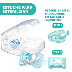 Chicco PhysioForm Light Lumi Suzete 16-36 luni Silicon Stralucitoare in Intuneric Set 2 Bucati - Img 2