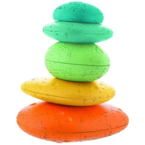 Chicco Stone Balance Joc de Stivuire 5 Elemente Plastic Reciclat