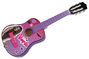 Chitara acustica Smoby Chica Vampiro, 6 corzi din nylon, 78 cm
