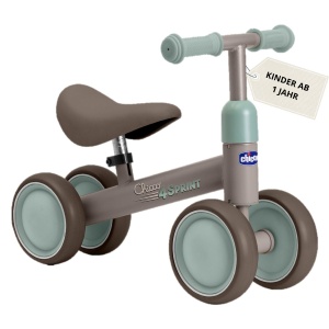 Ciclism pentru copii Chicco 4 Sprint, bicicleta echilibrata, 1-3 ani, culoare bej