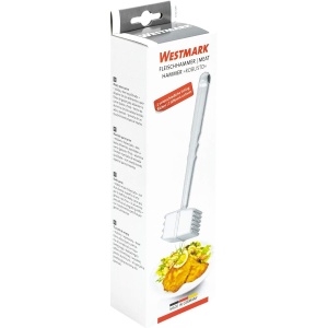 Ciocan de carne Westmark, lungime: 21,5 cm, aluminiu, acoperire speciala sigura pentru alimente, Robusto, argintiu, 62102260 - Img 8