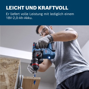 Ciocan rotopercutor Bosch Professional GBH 18V-18 SDS Plus motor fara perii control vibratii - Img 4