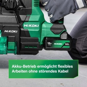 Ciocan rotopercutor HiKOKI DH1826DAW2Z, 18V, 3,2 J, beton pana la 26 mm - Img 6