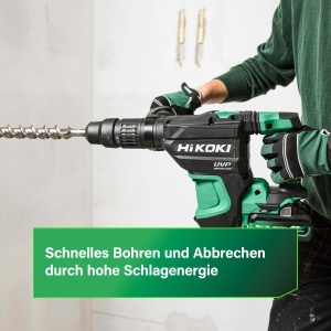 Ciocan rotopercutor HiKOKI DH3640DA, 36V, 9.0 J, SDS-max - Img 5