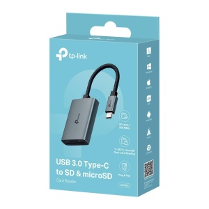 Cititor SD si microSD TP-Link UA430C USB 3.0 Type-C, 200 MBs - Img 7