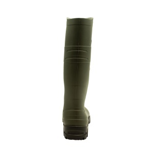 Cizme de cauciuc Dunlop Dane, impermeabile, unisex, verdenegru, marimea 44 - Img 6