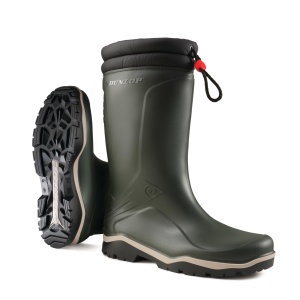Cizme de iarna Dunlop Blizzard K486061, PVC impermeabil, Verde, Marimea 46 EU