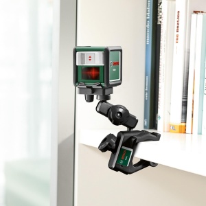 Clema universala Bosch MM 2 (cu interval de prindere 10-60 mm si reglare a inaltimii 40-95 mm pentru pozitionarea rapida si flexibila a laserelor cu linii incrucisate, intr-o cutie de carton) - Img 4