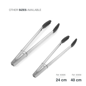 Cleste de Bucatarie Lacor 63929 din Otel Inoxidabil si Silicon, 30 cm, Negru - Img 5