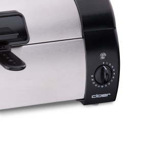 Cloer 3080 Bread Roll Baker pentru coacere chifle, prajituri sau particule de drojdie 570 W, carcasa din otel inoxidabil mat - Img 3