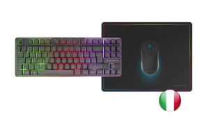 Combo Gaming Mars MCPWTKL, Tastatura TKL cu RGB, Maus Wireless 3200 DPI, Negru - Img 6