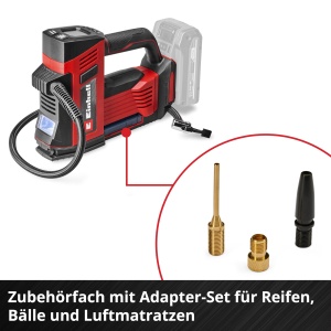 Compresor auto Einhell CE-CC 1823 D Li-Solo 18V 11 bar manometru digital LCD - Img 6