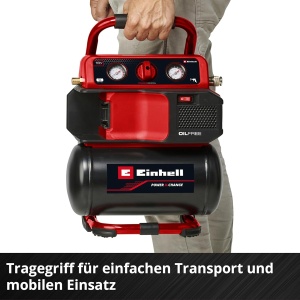 Compresor de aer Einhell TE-AC 1875 Li, 5 l, 8 bar, portabil - Img 9