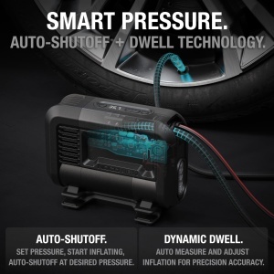 Compresor de aer portabil NOCO AIR10, 10A, 12V, 60 PSI, 36 Lmin - Img 5